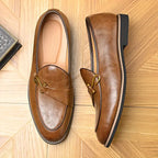 Oxford Leather Bit Loafers