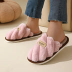 GraceFul Faux Fur Slides