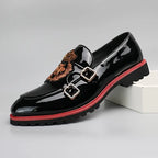 Royal Crest Patent Loafers